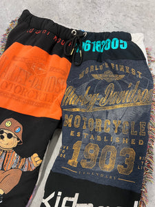 T-SHIRT PATCHWORK PANTS