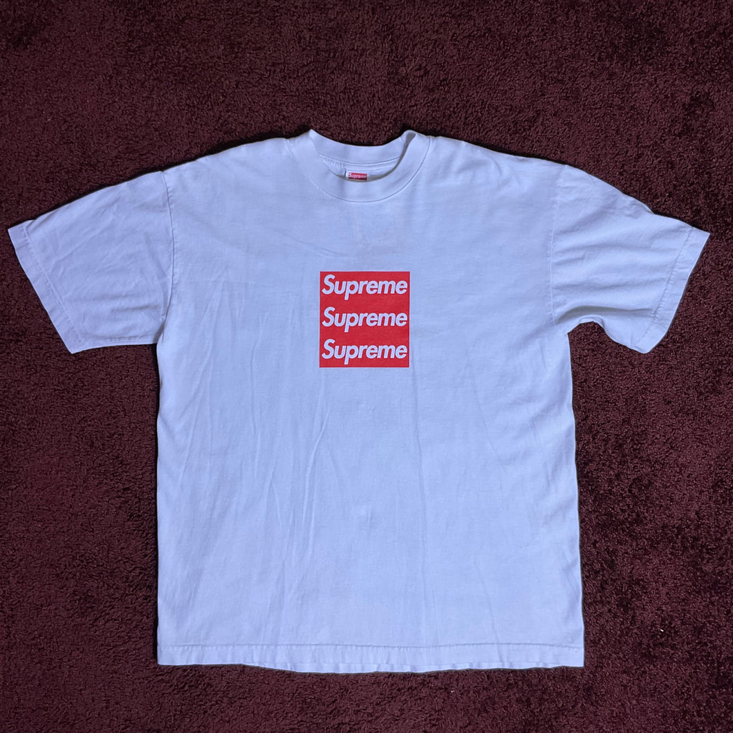 SUPREME ASSPIZZA TRIPLE BOX LOGO