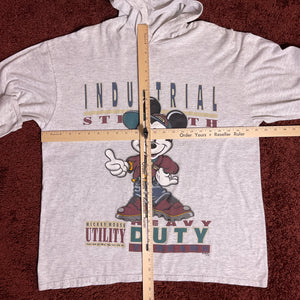 INDUSTRIAL MICKEY HOODED T-SHIRT