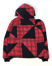Load image into Gallery viewer, MIDNIGHT PLAID QUILT HOODIE