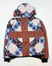 Load image into Gallery viewer, PAISLEY TRAIL QUILT HOODIE