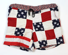 Load image into Gallery viewer, AMERICANA QUILT SHORTS