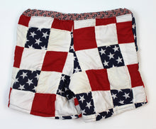 Load image into Gallery viewer, AMERICANA QUILT SHORTS