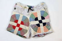 Load image into Gallery viewer, WAGON WHEEL QUILT SHORTS