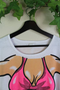 BIKINI COVER UP T-SHIRT