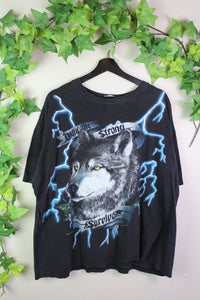 AMERICAN THUNDER WOLF T-SHIRT