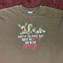 Load image into Gallery viewer, FAMILY DRIVES ME NUTS T-SHIRT