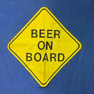 BEER ON BOARD COMEDY T-SHIRT