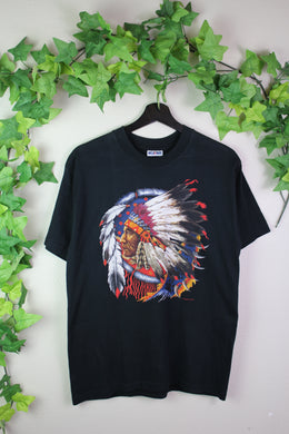 90s NATIVE INDIAN T-SHIRT