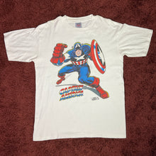 Load image into Gallery viewer, 98&#39; MARVEL CAPTAIN AMERICA T-SHIRT