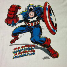 Load image into Gallery viewer, 98&#39; MARVEL CAPTAIN AMERICA T-SHIRT