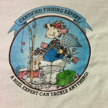 Load image into Gallery viewer, 90s FISHING EXPERT T-SHIRT
