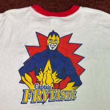 Load image into Gallery viewer, CAPTAIN FRYTASTIC RINGER T-SHIRT
