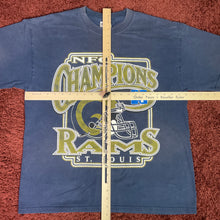 Load image into Gallery viewer, ST. LOUIS RAMS NFC CHAMPIONS T-SHIRT