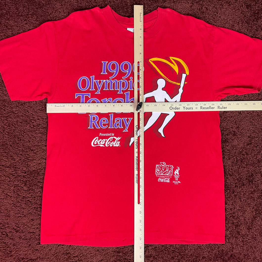 96' OLYMPICS TORCH RELAY T-SHIRT