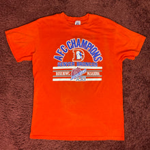 Load image into Gallery viewer, 86&#39; DENVER BRONCOS AFC CHAMPIONS T-SHIRT
