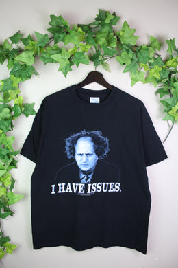 02' 3 STOOGES I HAVE ISSUES T-SHIRT