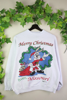 95' CHRISTMAS LOONEY TUNE SWEATSHIRT