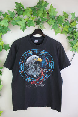 91' INDIAN CHIEF WOLF T-SHIRT