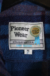 70s PIONEER WEAR PLAID ZIP JACKET