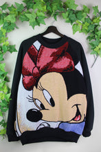 Load image into Gallery viewer, MINNIE MICKEY RAGLAND SWEATSHIRT