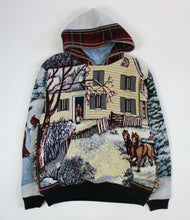 Load image into Gallery viewer, WHITE WINTER HOODIE