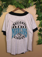 Load image into Gallery viewer, 93&#39; MARLINS BASEBALL JERSEY TEE