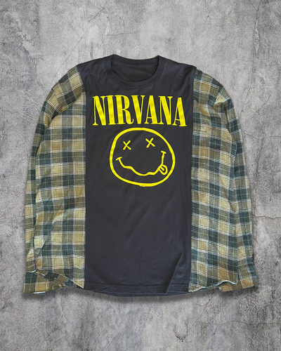 NIRVANA SMILEY SWANNEL